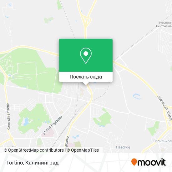 Карта Tortino