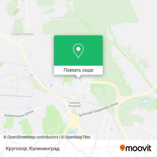 Карта Кругозор