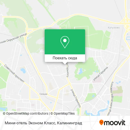 Карта Мини-отель Эконом Класс