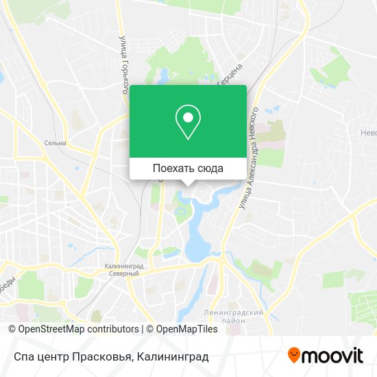 Карта Спа центр Прасковья