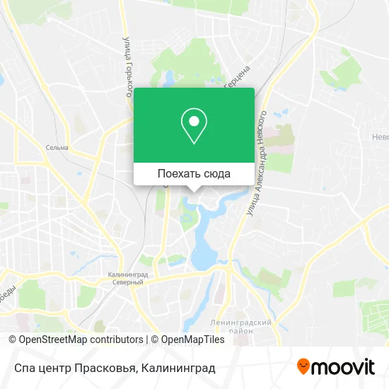 Карта Спа центр Прасковья