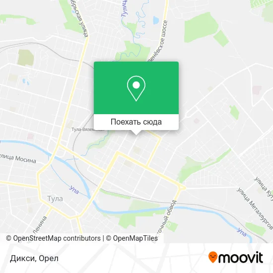 Карта Дикси