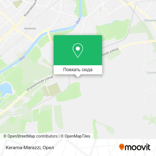 Карта Kerama-Marazzi
