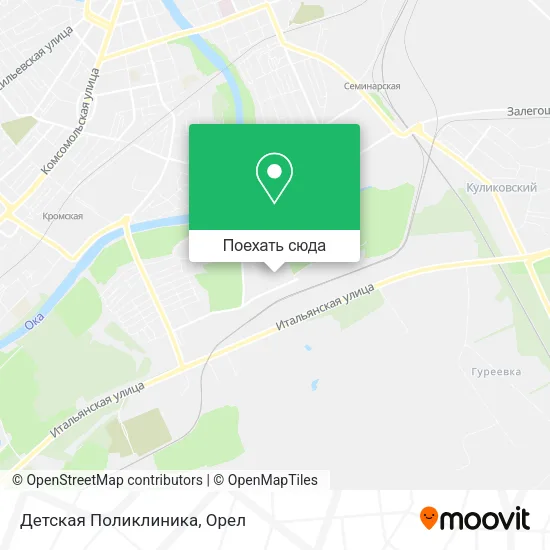 Карта Детская Поликлиника