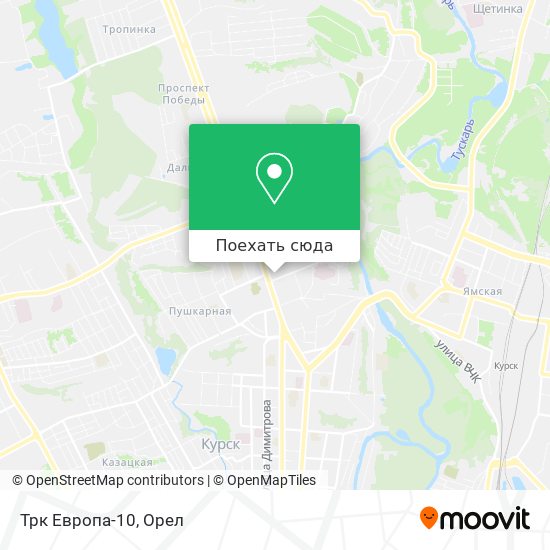 Карта Трк Европа-10