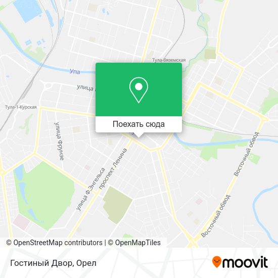 Карта Гостиный Двор