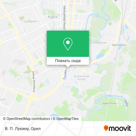 Карта В. П. Лукину