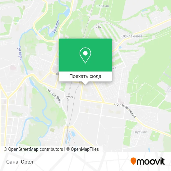 Карта Сана
