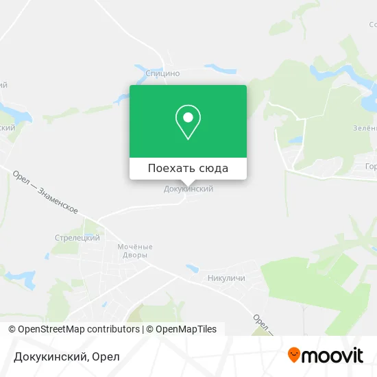 Карта Докукинский
