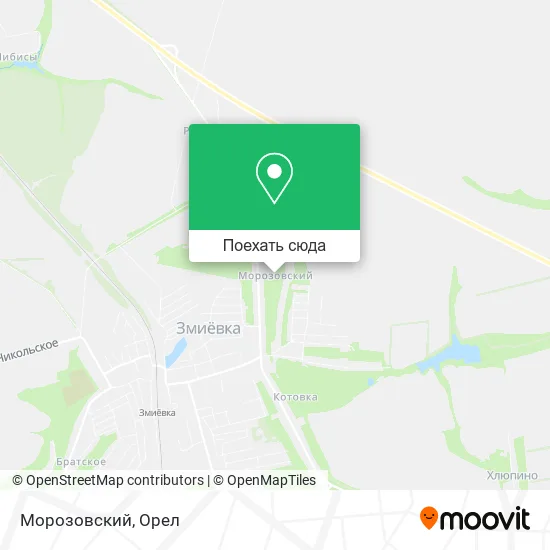 Карта Морозовский