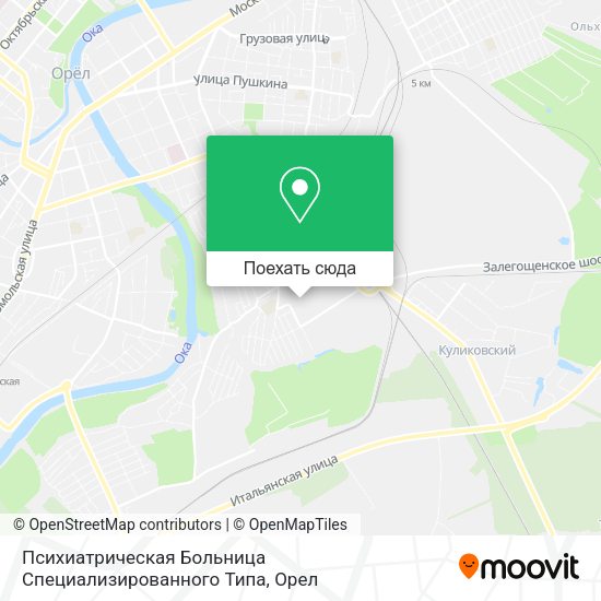 Карта Психиатрическая Больница Специализированного Типа