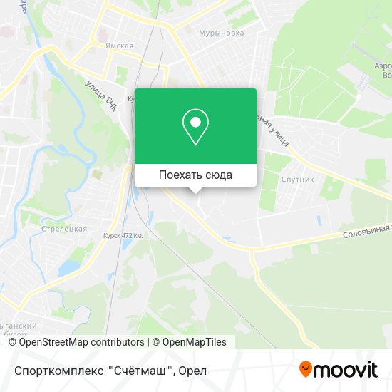 Карта Спорткомплекс ""Счётмаш""