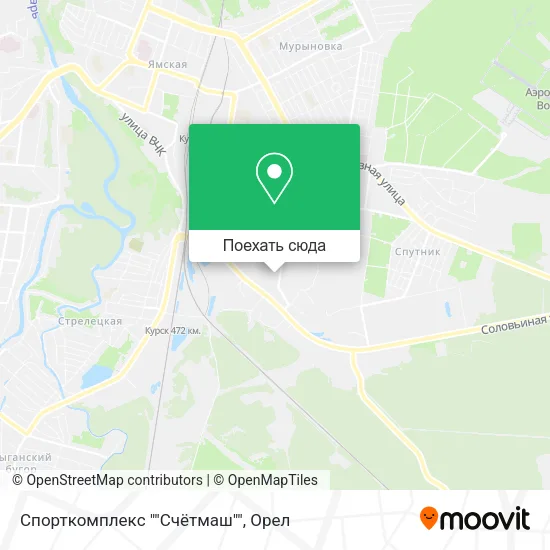 Карта Спорткомплекс ""Счётмаш""