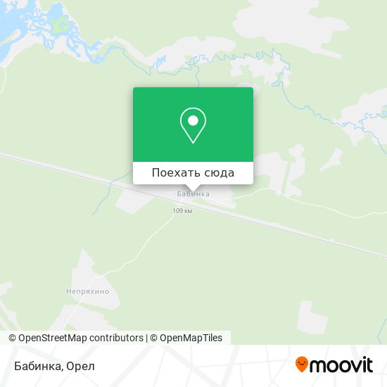 Карта Бабинка