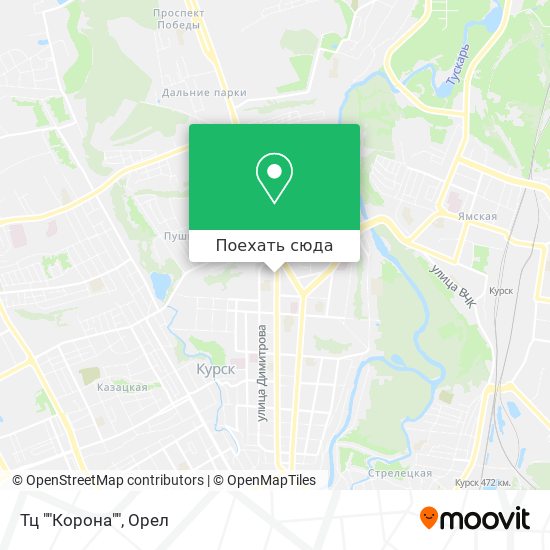 Карта Тц ""Корона""