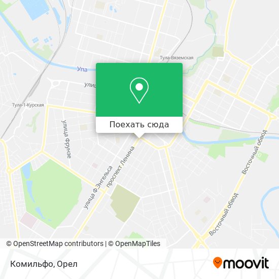 Карта Комильфо
