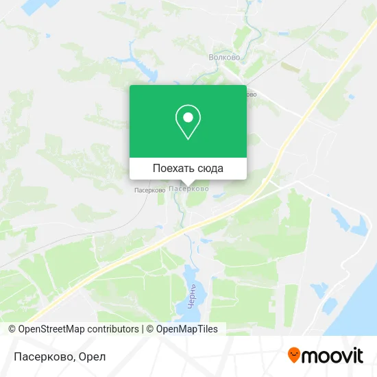 Карта Пасерково