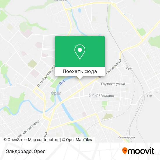 Карта Эльдорадо