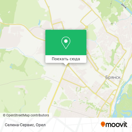 Карта Селена-Сервис