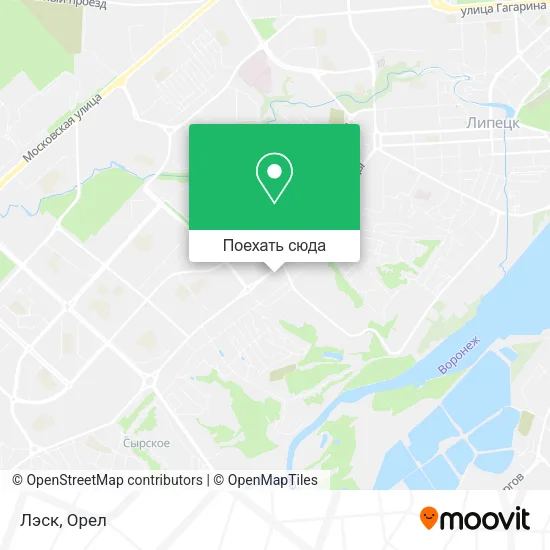 Карта Лэск