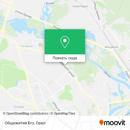 Карта Общежития Бгу
