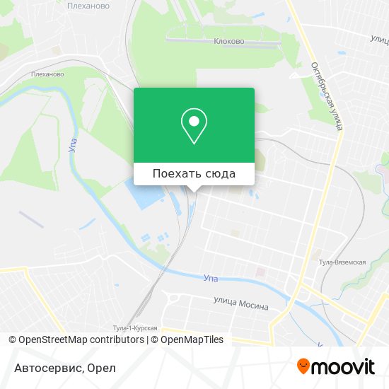 Карта Автосервис