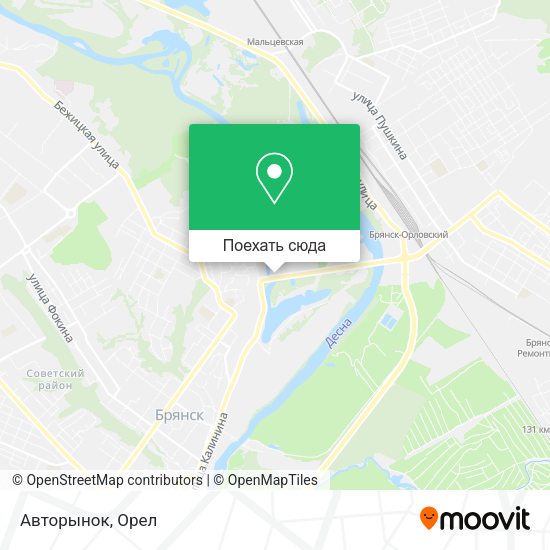 Карта Авторынок