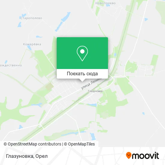 Карта Глазуновка