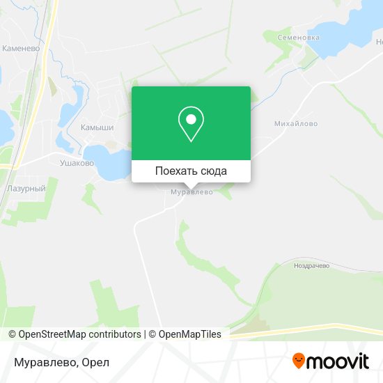 Карта Муравлево