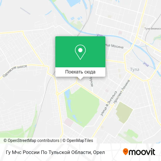 Карта Гу Мчс России По Тульской Области