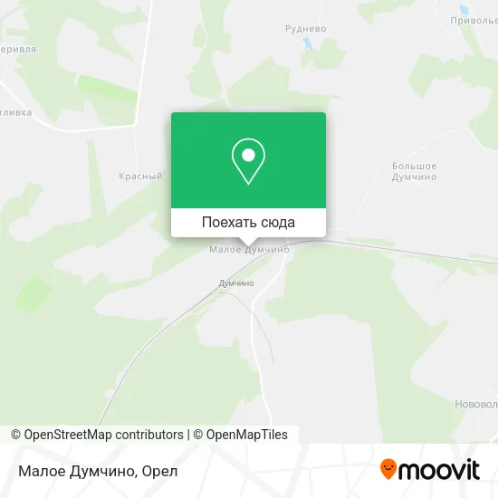 Карта Малое Думчино