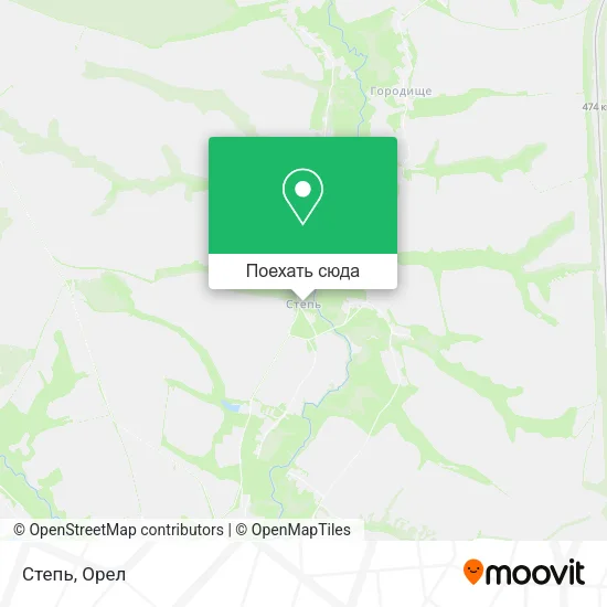 Карта Степь