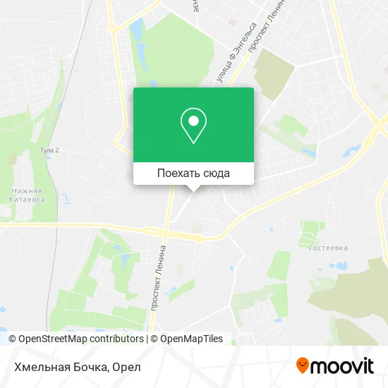 Карта Хмельная Бочка