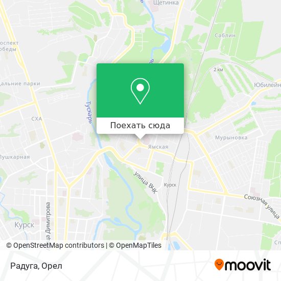 Карта Радуга