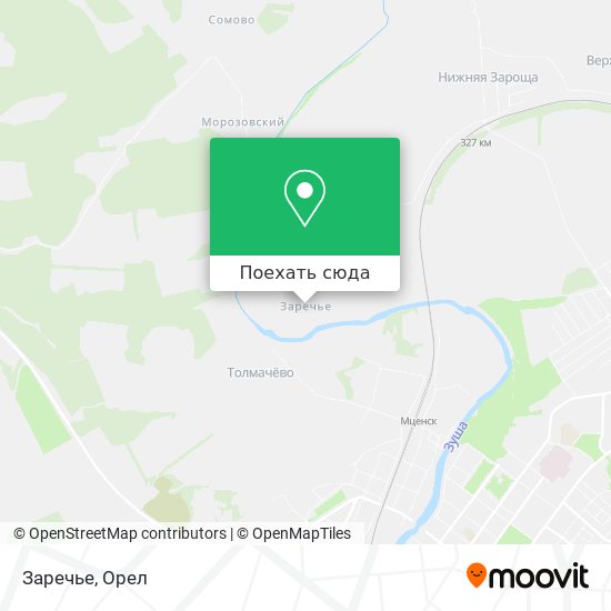 Карта Заречье