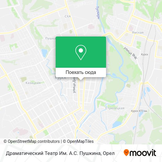 Карта Драматический Театр Им. А.С. Пушкина
