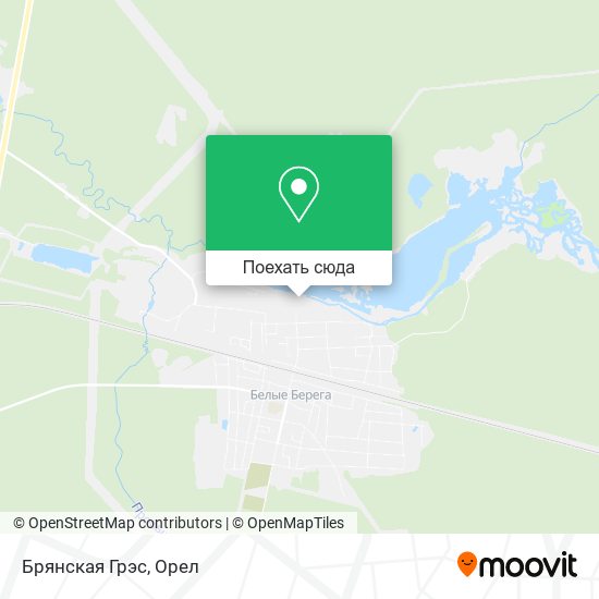 Карта Брянская Грэс
