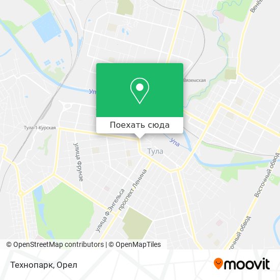 Технопарк тюмень карта