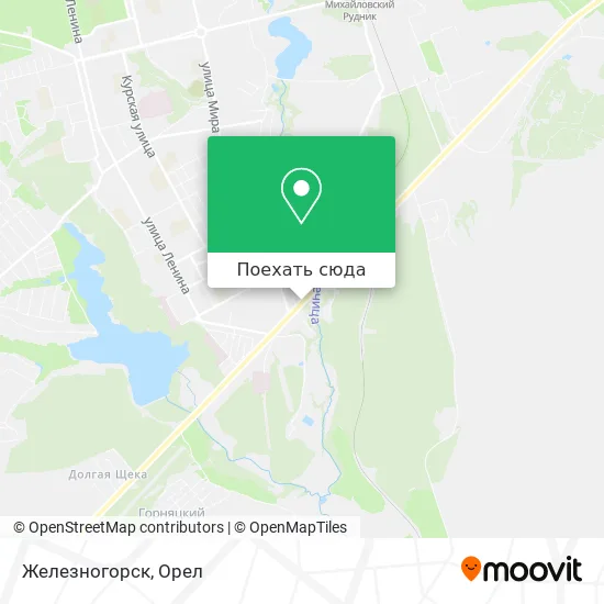 Карта Железногорск