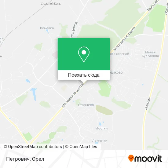 Карта Петрович