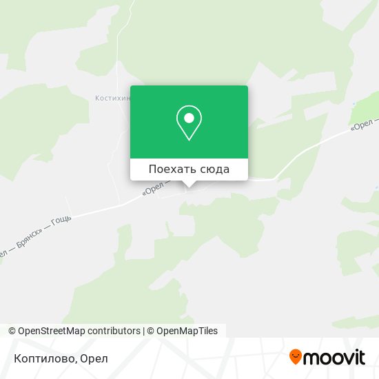 Карта Коптилово