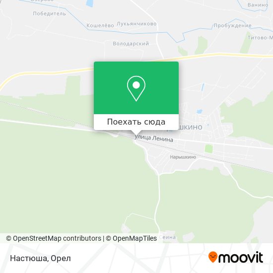 Карта Настюша