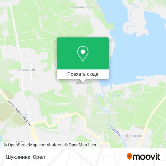 Карта Шуклинка