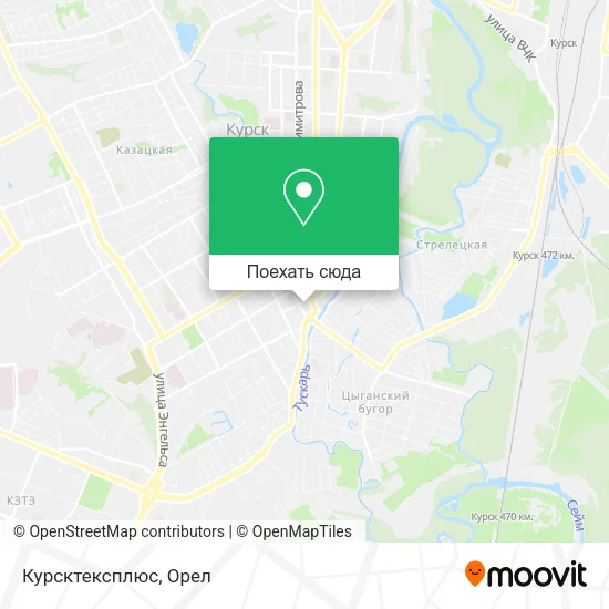 Карта Курсктексплюс