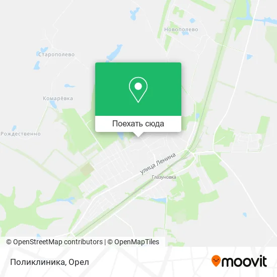 Карта Поликлиника