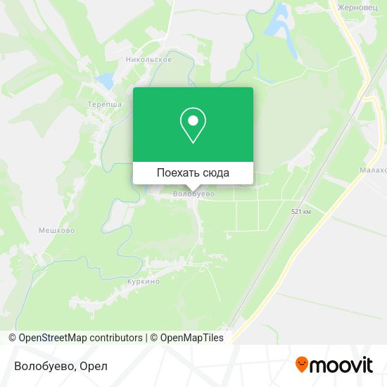 Карта Волобуево
