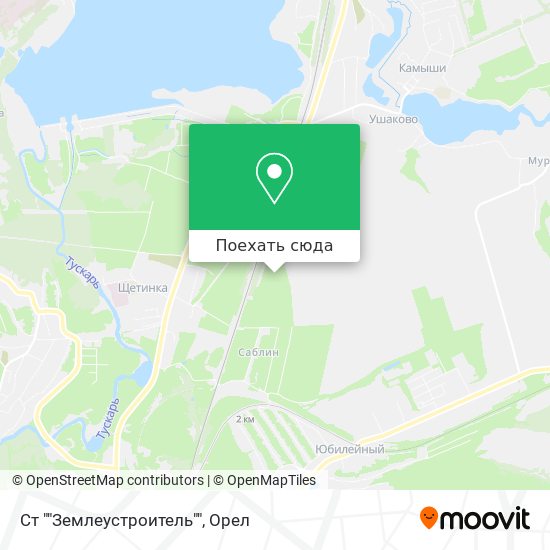 Карта Ст ""Землеустроитель""
