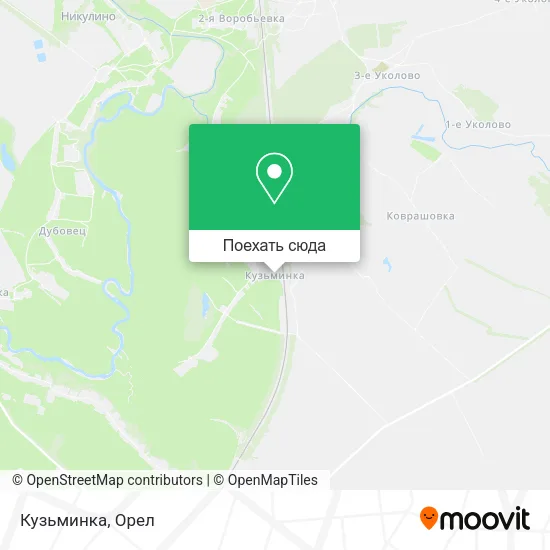 Карта Кузьминка