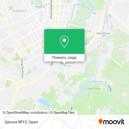 Карта Школа №12