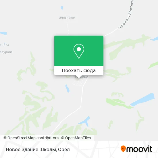Карта Новое Здание Школы